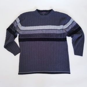 Men's Grey Sweater Crewneck Size L by Lada Jeans